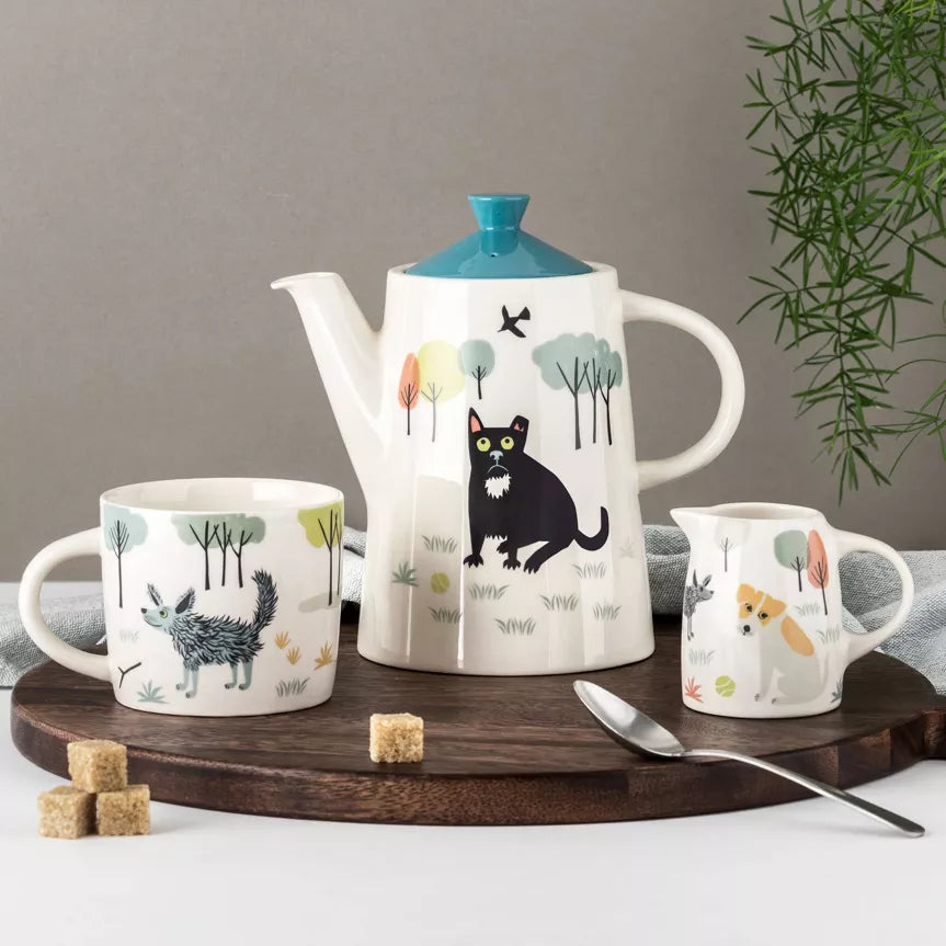 Honden Theepot Vintage – 1,2 L Multifunctioneel