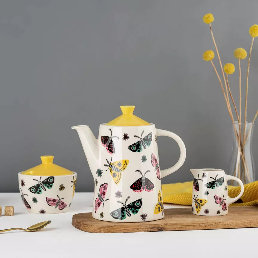 Theepot met Vlinders – Vintage Design 1,2L