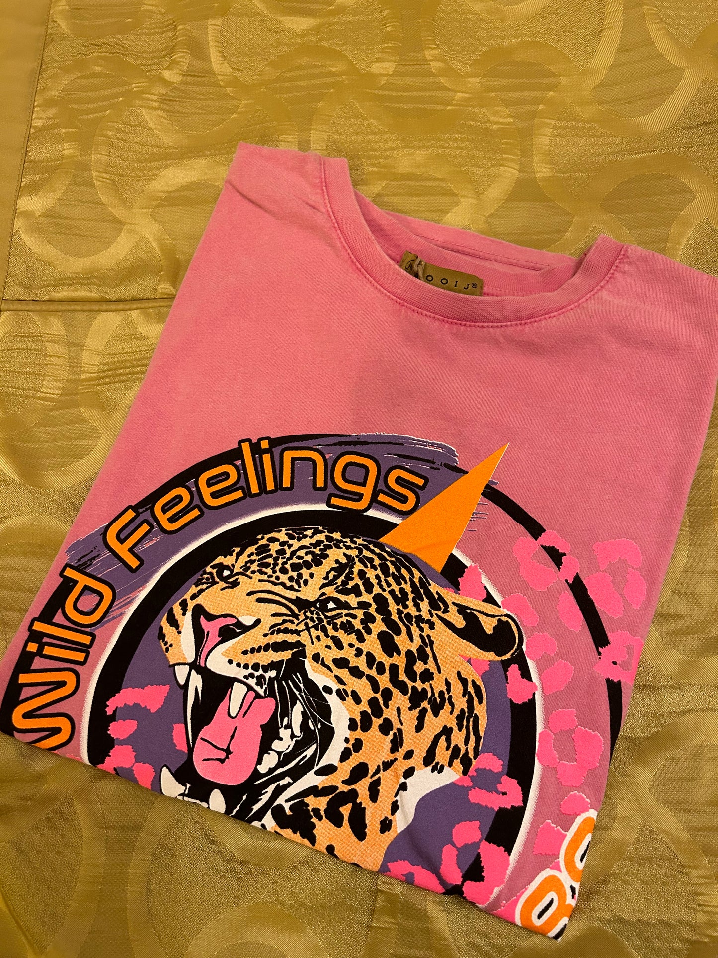 Panter T-shirt Wild Feelings – Onesize – 4 Kleuren