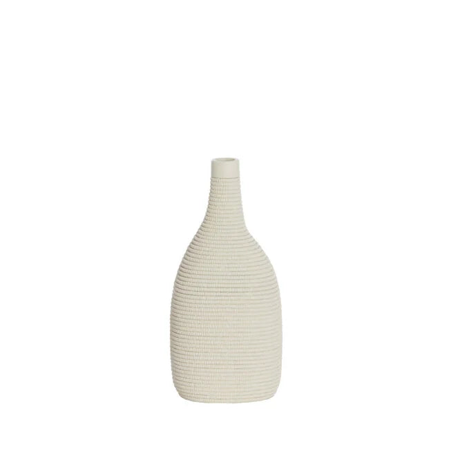 Youna Vaas Crème – Met of Zonder Bloemen