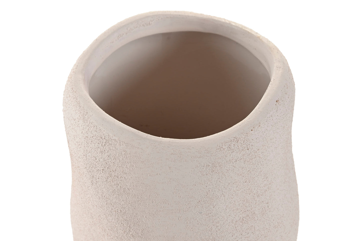 Organische Keramieken Vaas Off-White - 20 cm