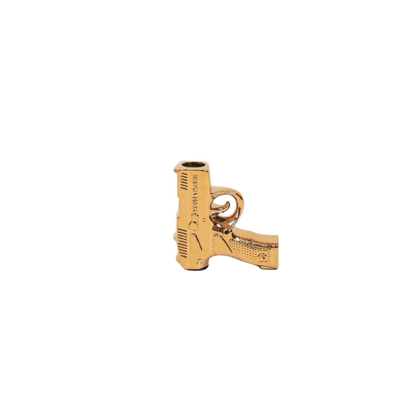 Pistool Vaas – Goud – 12×5×12 cm