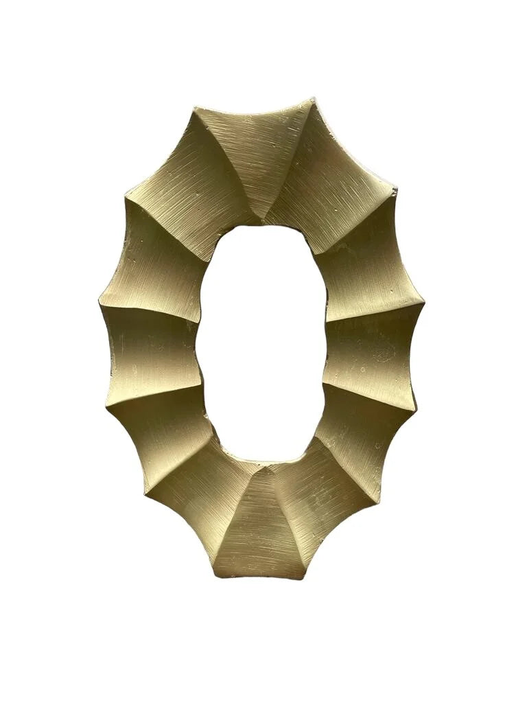 Golden Oval Slender Vases – Colmore