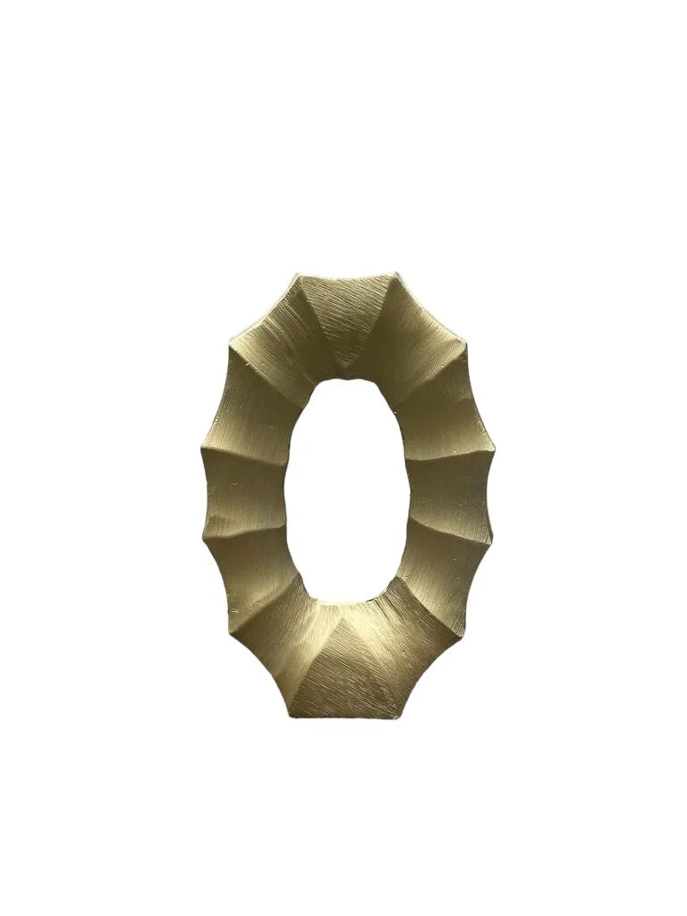 Golden Oval Slender Vases – Colmore