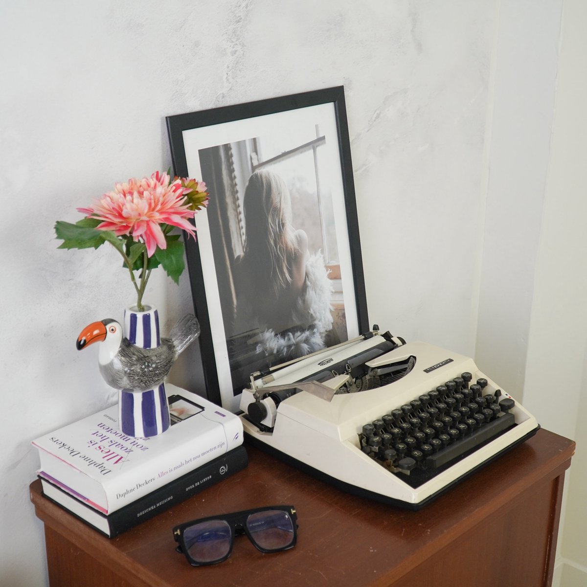 Tropische Toekan Vaas – 16 cm – Keramiek