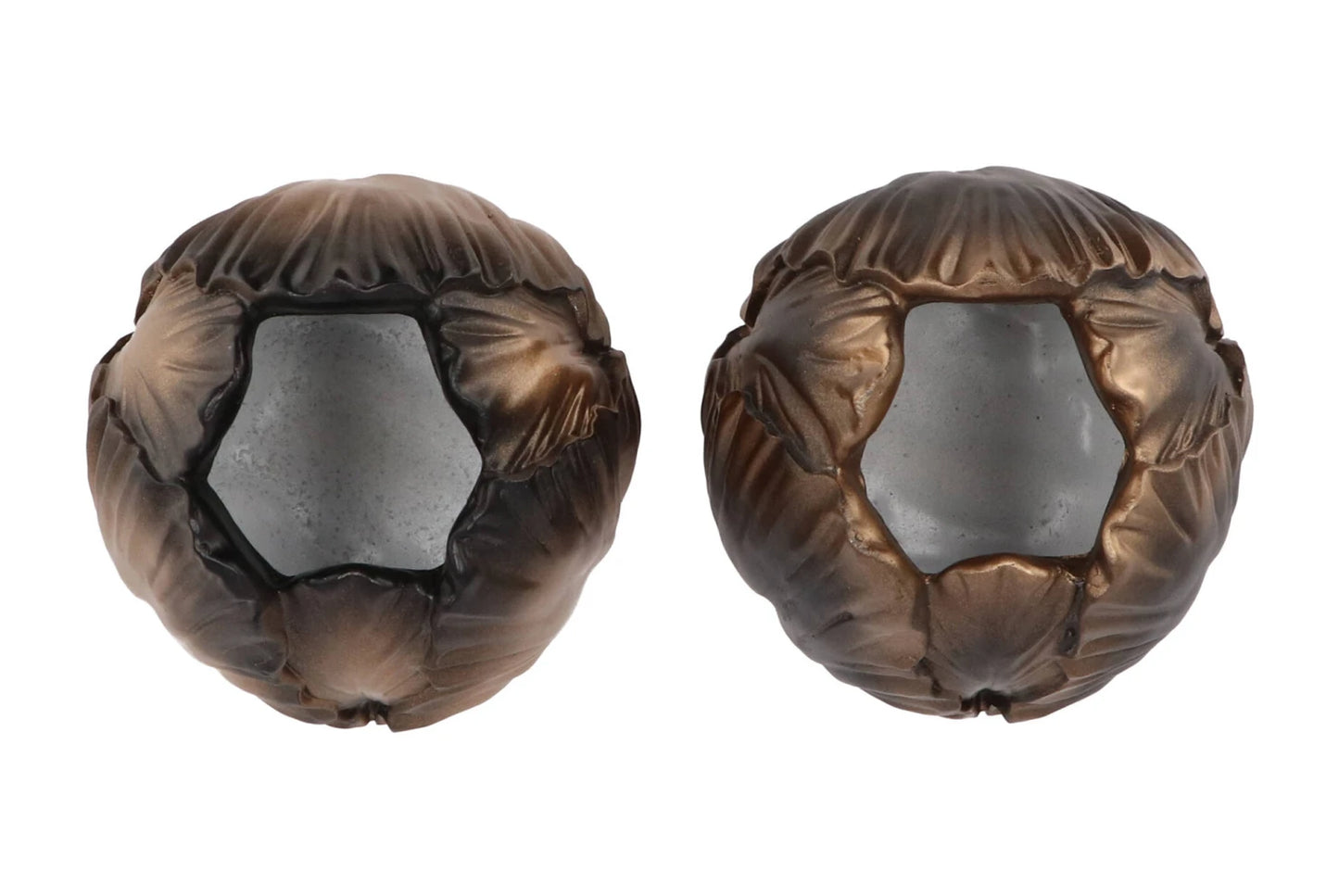 Tulpenvaas Two-Tone – Zwart met Goud – 16 cm