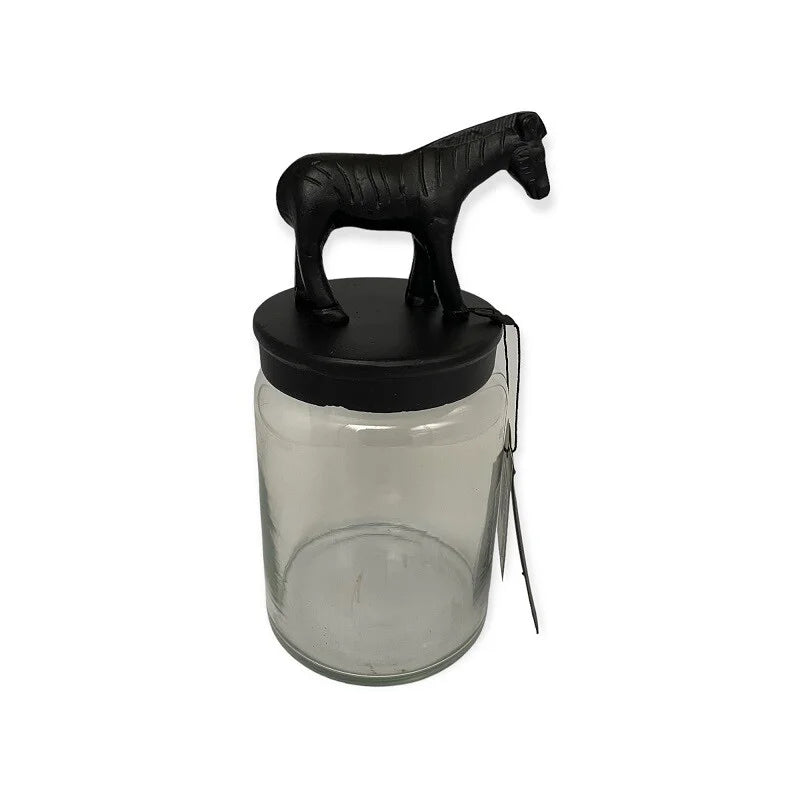Voorraadpot met Zebra – 2 Maten