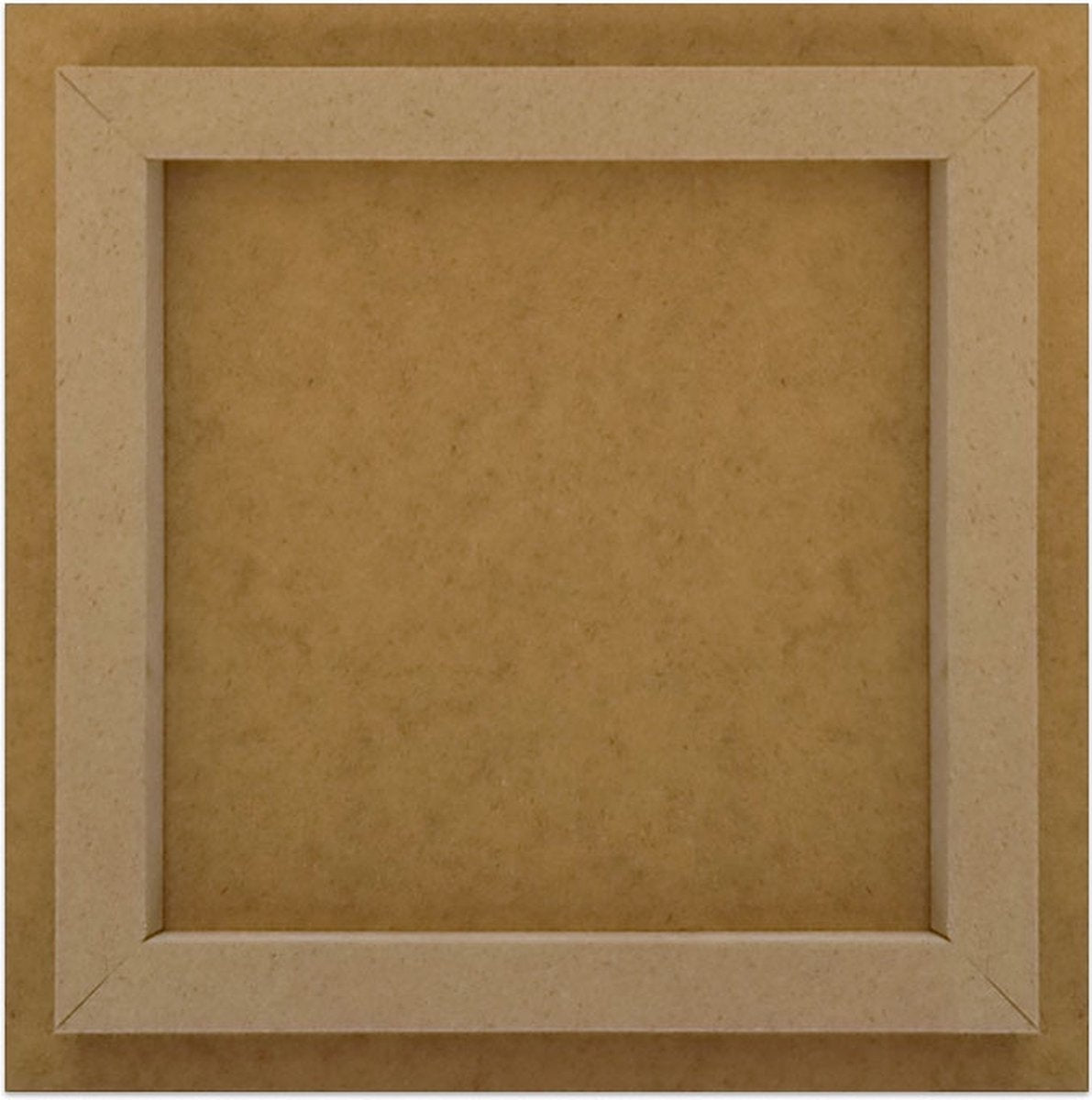 Wanddecoratie Poster Olifant – MDF – 30x30 cm