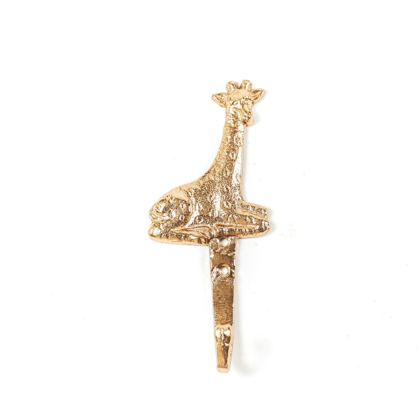 Giraffe Wandhaak – Gouden Elegantie