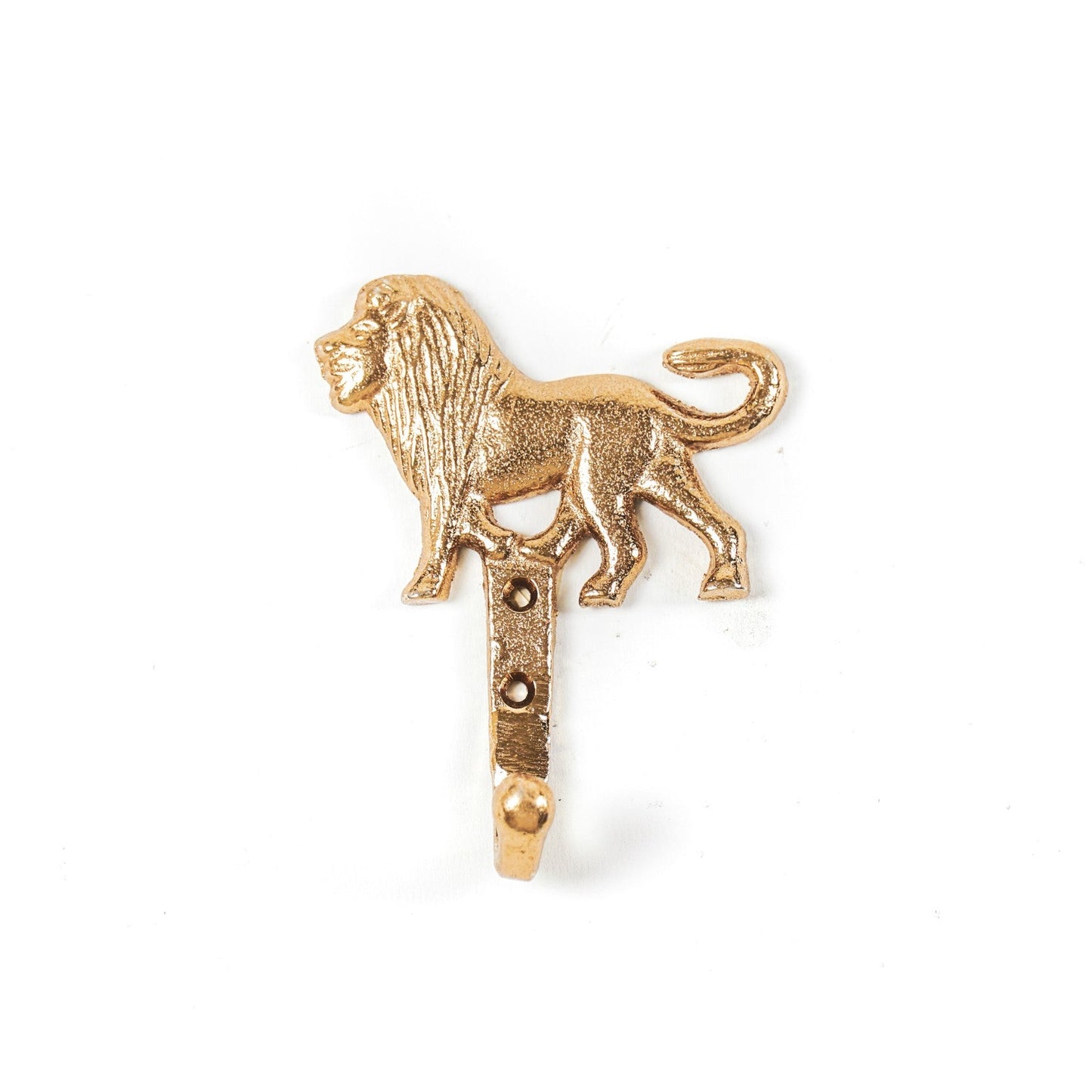 Gouden Leeuw Wandhaak – Stoer & Stijlvol Accent