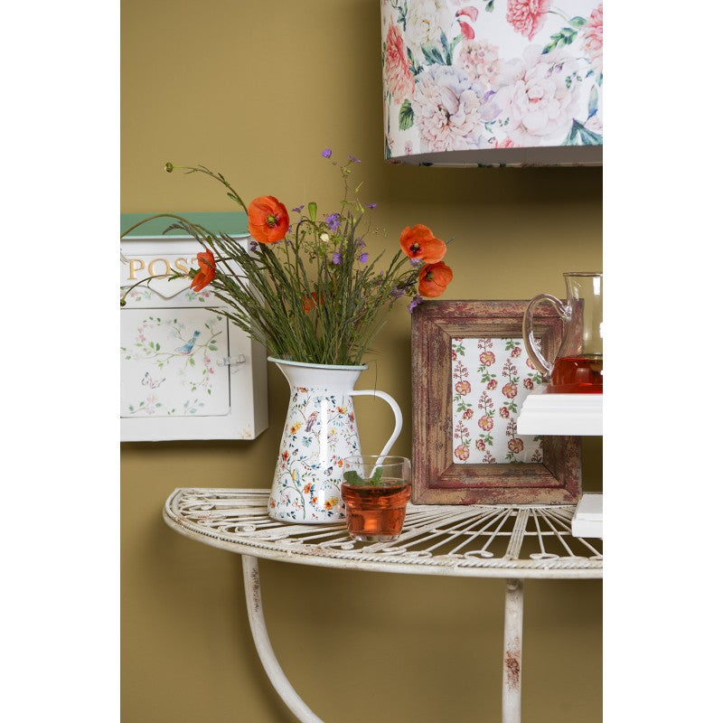 Decoratieve gieter met vogeltjes – Clayre & Eef – 20 cm