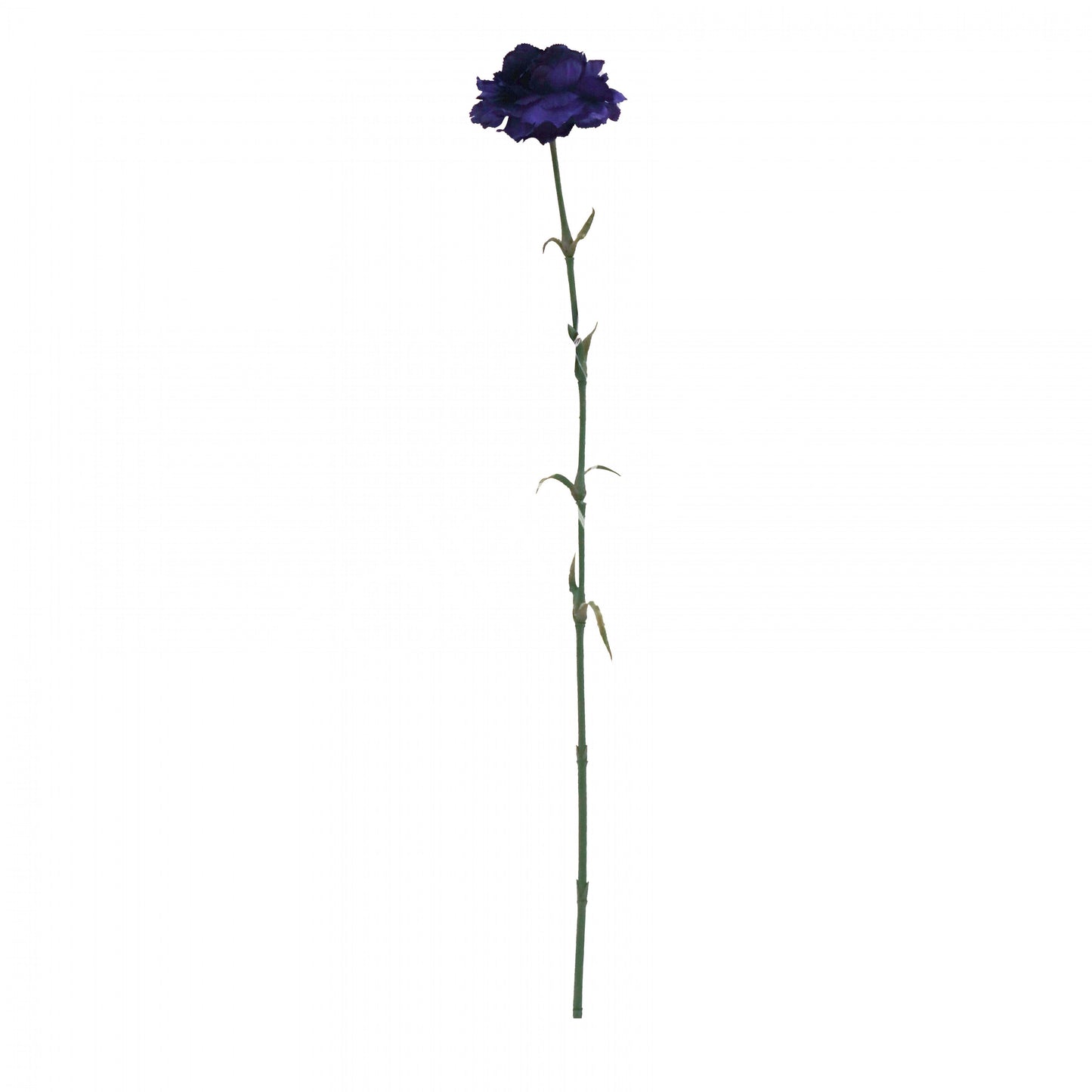 Seidenblume Dunkelviolette Nelke - Kunstblume 60 cm