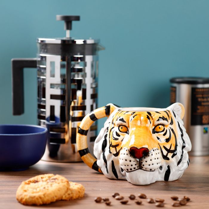 Originele mokken met dierenprint, kleur of gouden details – stijlvol servies met karakter