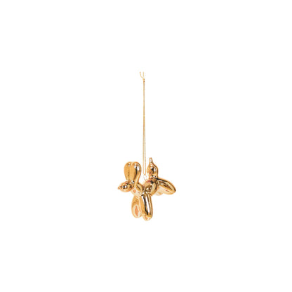 Ornament Hanger – Gouden Ballonhond – 6,5 cm