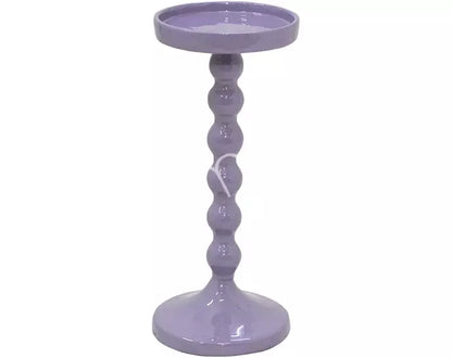 Kandelaar Lavender Colmore – Lila Kandelaar voor Stompkaars