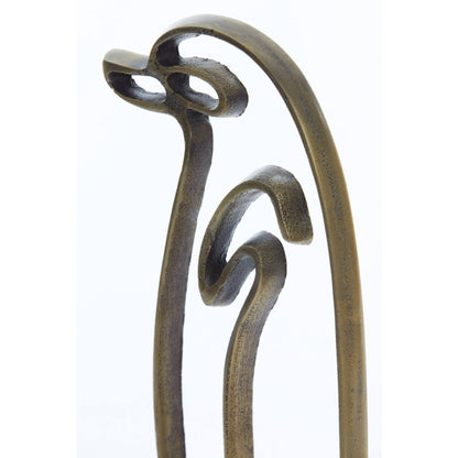 Pinguin-Statue Antik-Bronze – Light &amp; Living (37 cm)