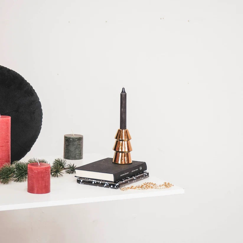 Kandelaar Kerstboom Goud