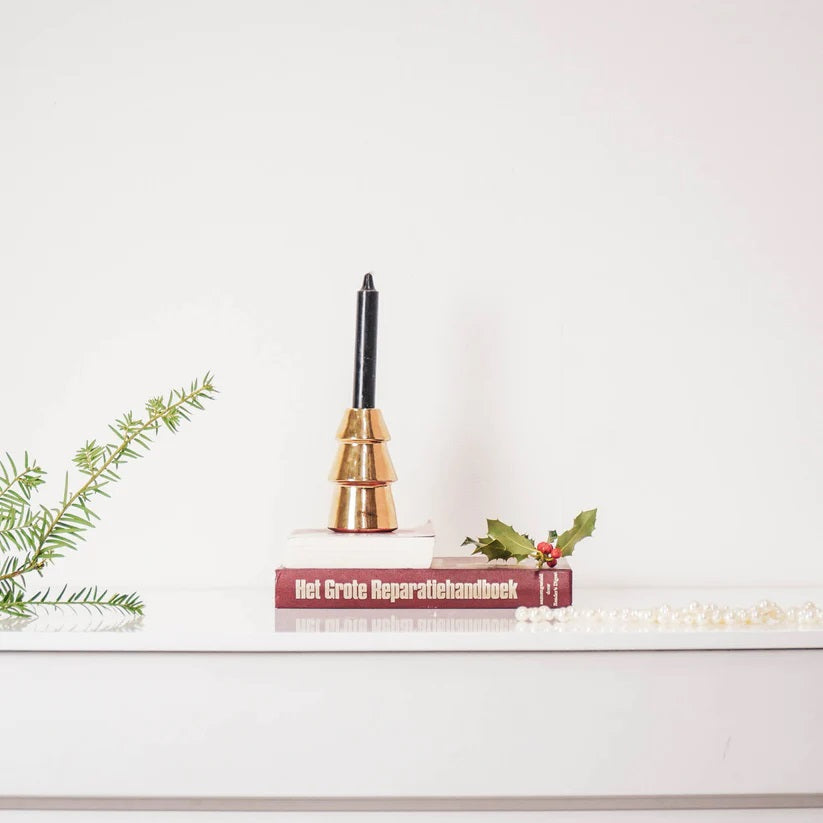 Kandelaar Kerstboom Goud