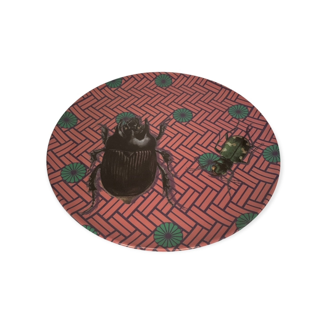 Mooie Decoratieve Schaal met Insectenprint – &Klevering – Ø 34 cm