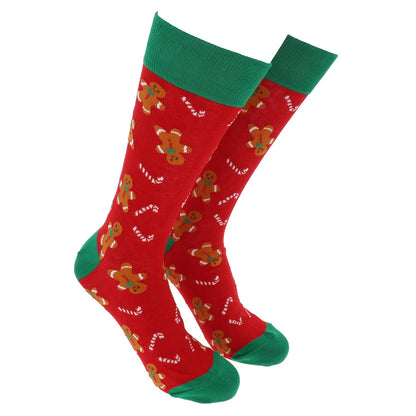 Gingerbread Christmas Socks Unisex – Size 40-46 | 3 colors