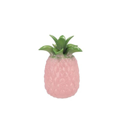 Pineapple Vase with Artificial Flowers – Pink Vase with Flowers Set