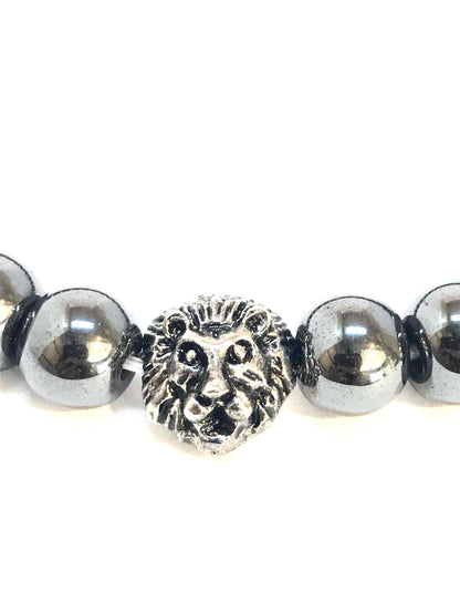 Kralenarmband Leeuwenkop – Unisex in 4 Kleuren