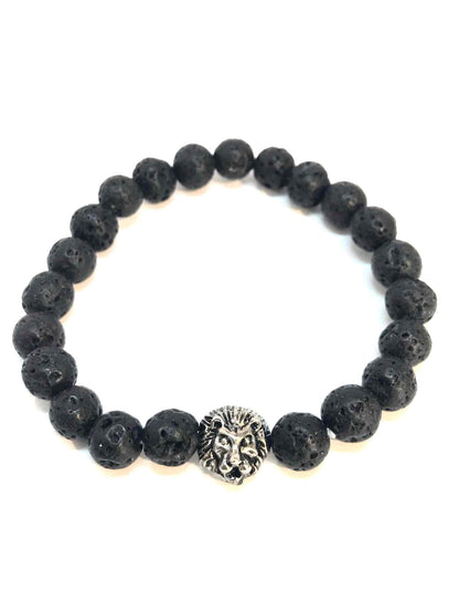 Kralenarmband Leeuwenkop – Unisex in 4 Kleuren