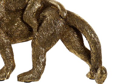 Goldener Affe mit Baby – 12 cm hoch – Stilvoller Dschungel-Look