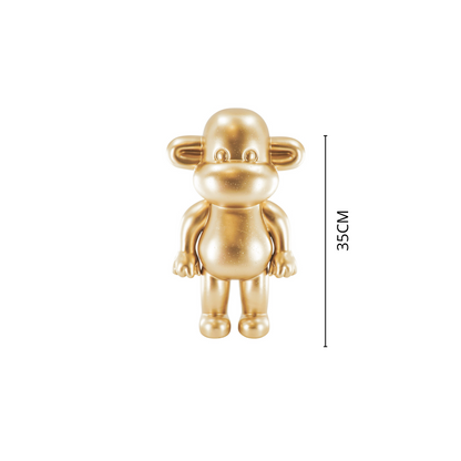 Beeld Aap Legend – Goud, Zwart of Roze | 3 Formaten