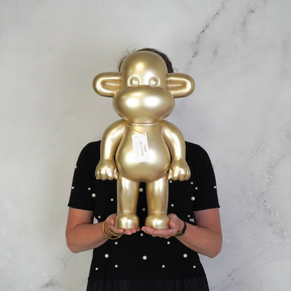Beeld Aap Legend – Goud, Zwart of Roze | 3 Formaten