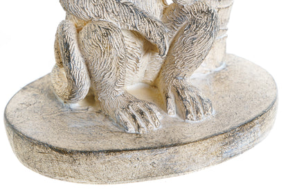 Whitewash Monkey unter Palme – Tropisches Bild