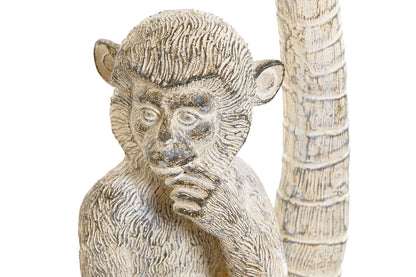 Whitewash Monkey unter Palme – Tropisches Bild