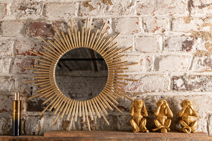 Goldene Affenfiguren – Nichts hören, sehen, sagen &amp; Mobil