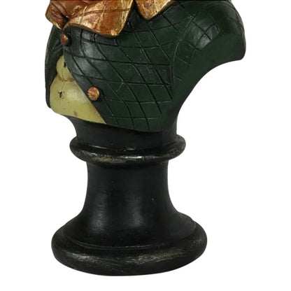 Buste Paashaas met Groene Jas – 27 cm – Dutch Style