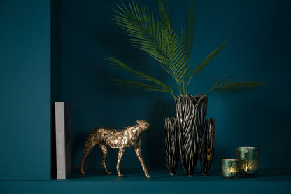 Cheetah Beeld Goud J-Line – 43 cm