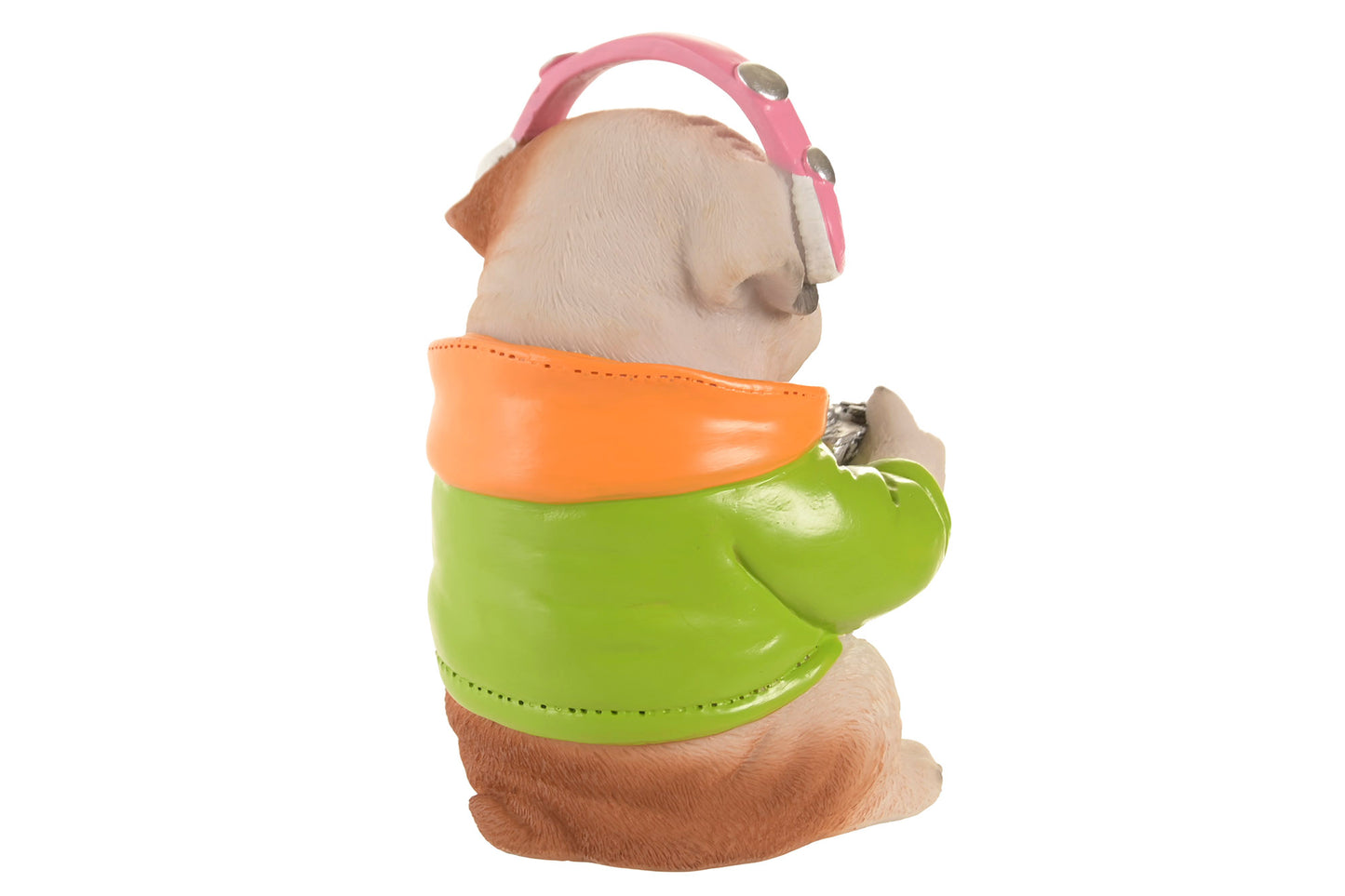 Gamer Bulldog Beeld met Controller – 3 Variaties