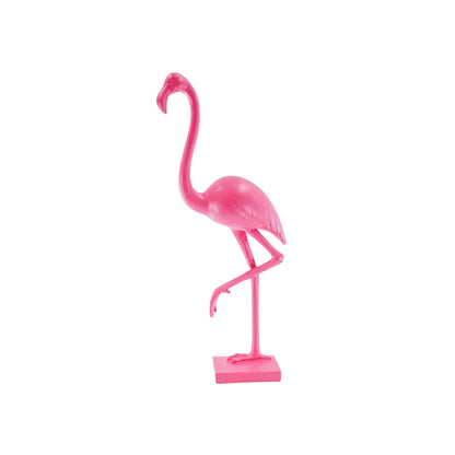 Flamingo-Statue in leuchtendem Pink