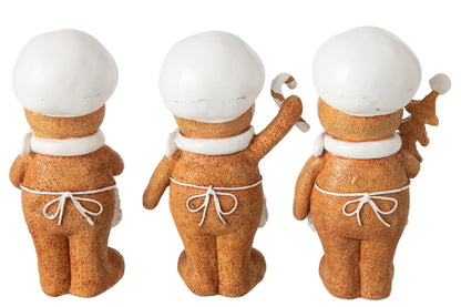 Gingerbread Kerstfiguur J-Line – 16 & 20,5 cm | 3 varianten