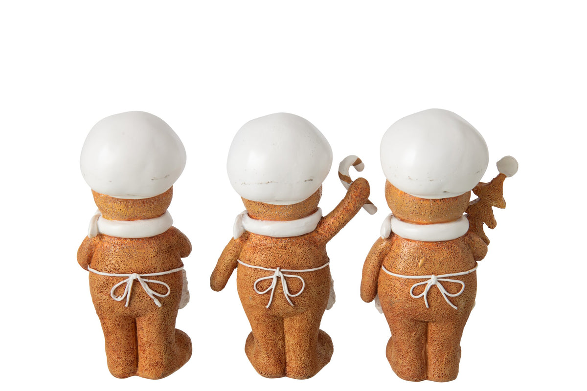 Gingerbread Kerstfiguur J-Line – 16 & 20,5 cm | 3 varianten