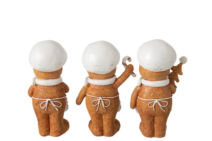 Gingerbread Kerstfiguur J-Line – 16 & 20,5 cm | 3 varianten