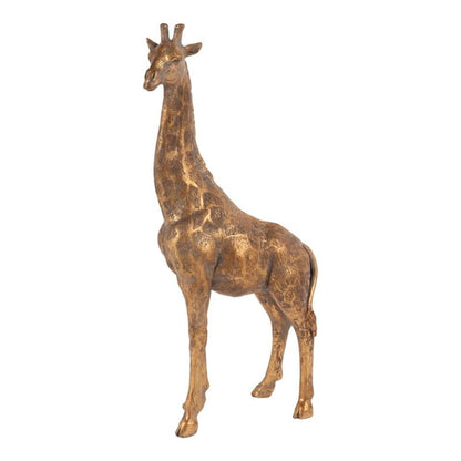 Giraffe Beeld Oud Goud Hoog – 32 cm – Dutch Style