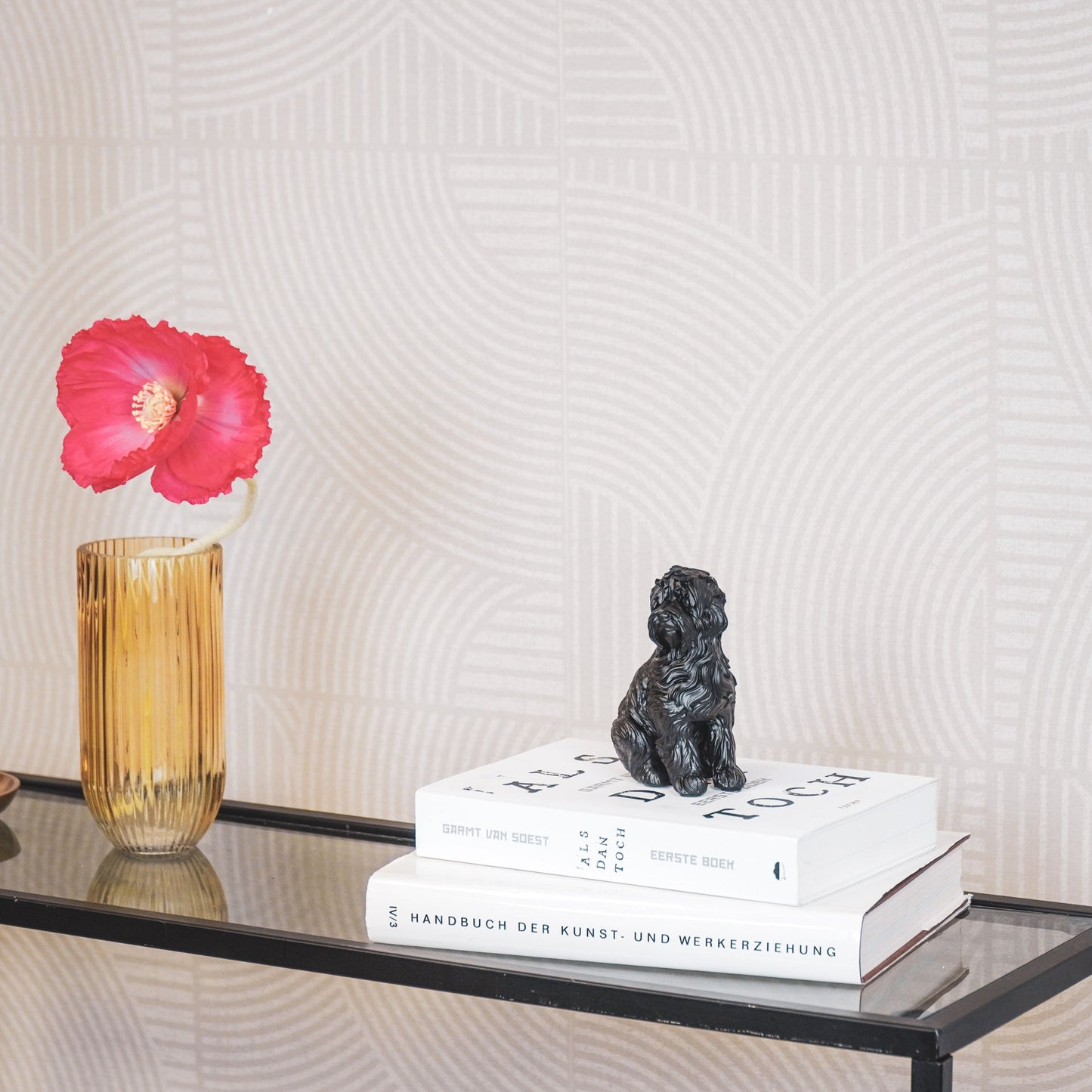 Labradoodle-Statue – in 5 Farben (10,5×5×9 cm)