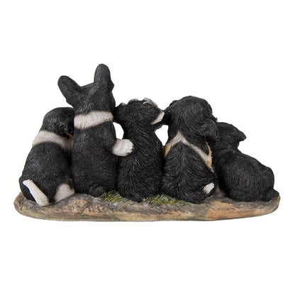 🐶 Welpenfigur – 5 süße Hunde – 33 x 12 x 17 cm