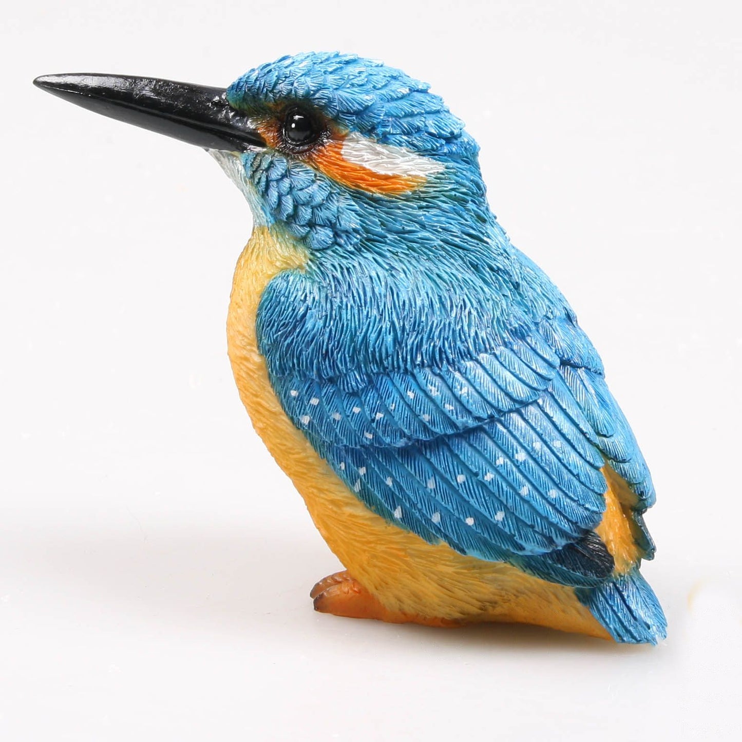 Dekorative Eisvogelstatue – Polyresin – 12,5 cm