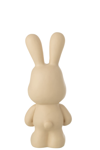 XL Konijn Beeld – Minimalistisch Statement – Beige – 49 cm