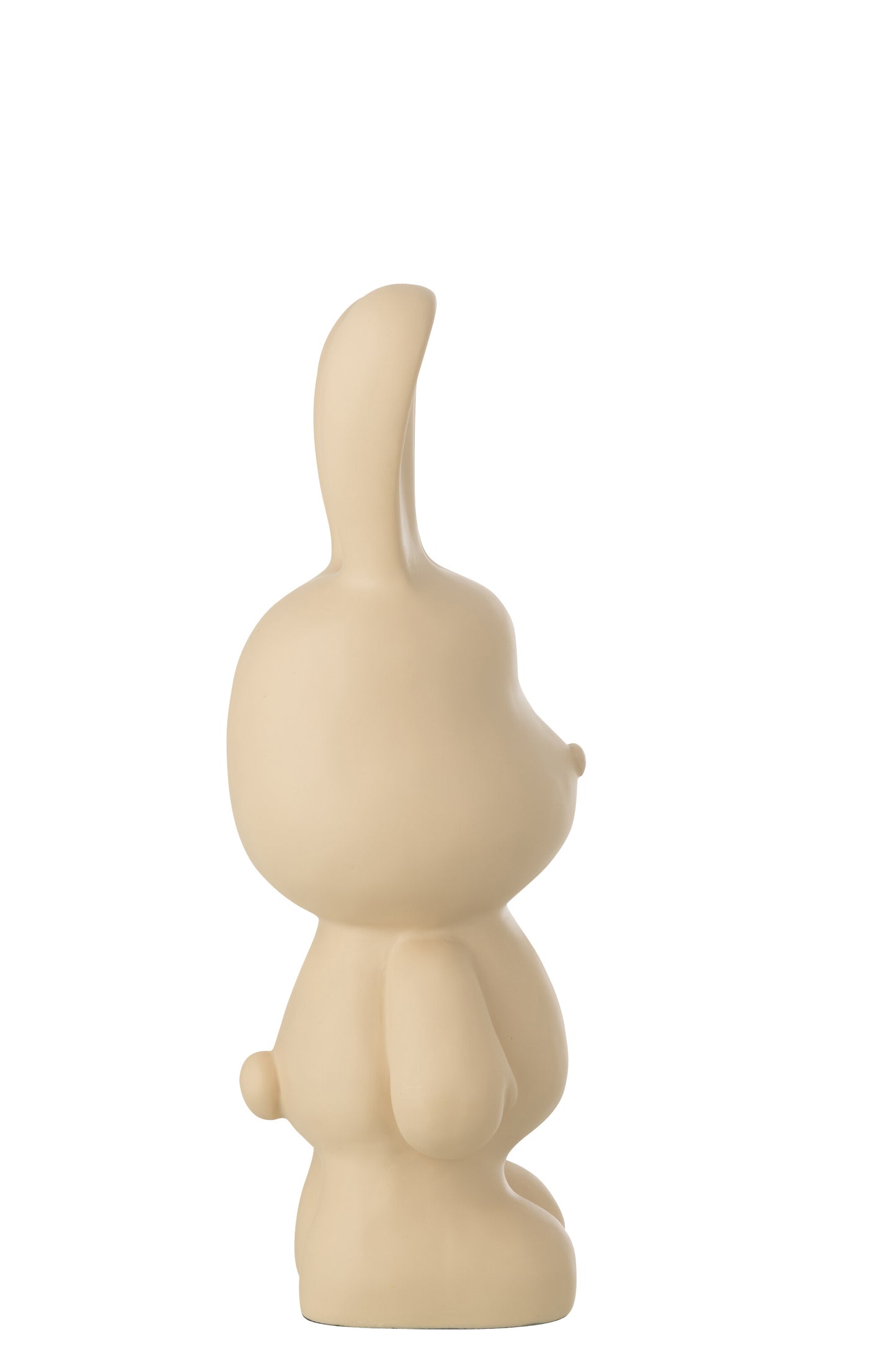 XL Konijn Beeld – Minimalistisch Statement – Beige – 49 cm