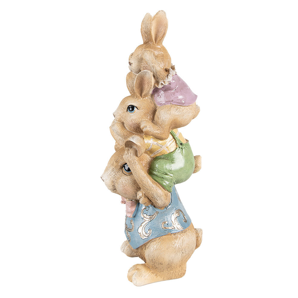 Beeld Konijnen Horen Zien Zwijgen – 25 cm