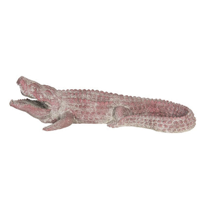 Rotes Krokodil – Coole &amp; trendige Tierstatue