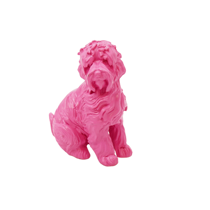 Labradoodle-Statue – in 5 Farben (10,5×5×9 cm)