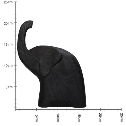 Schwarze Elefantenstatuen – Modern &amp; Minimalistisch